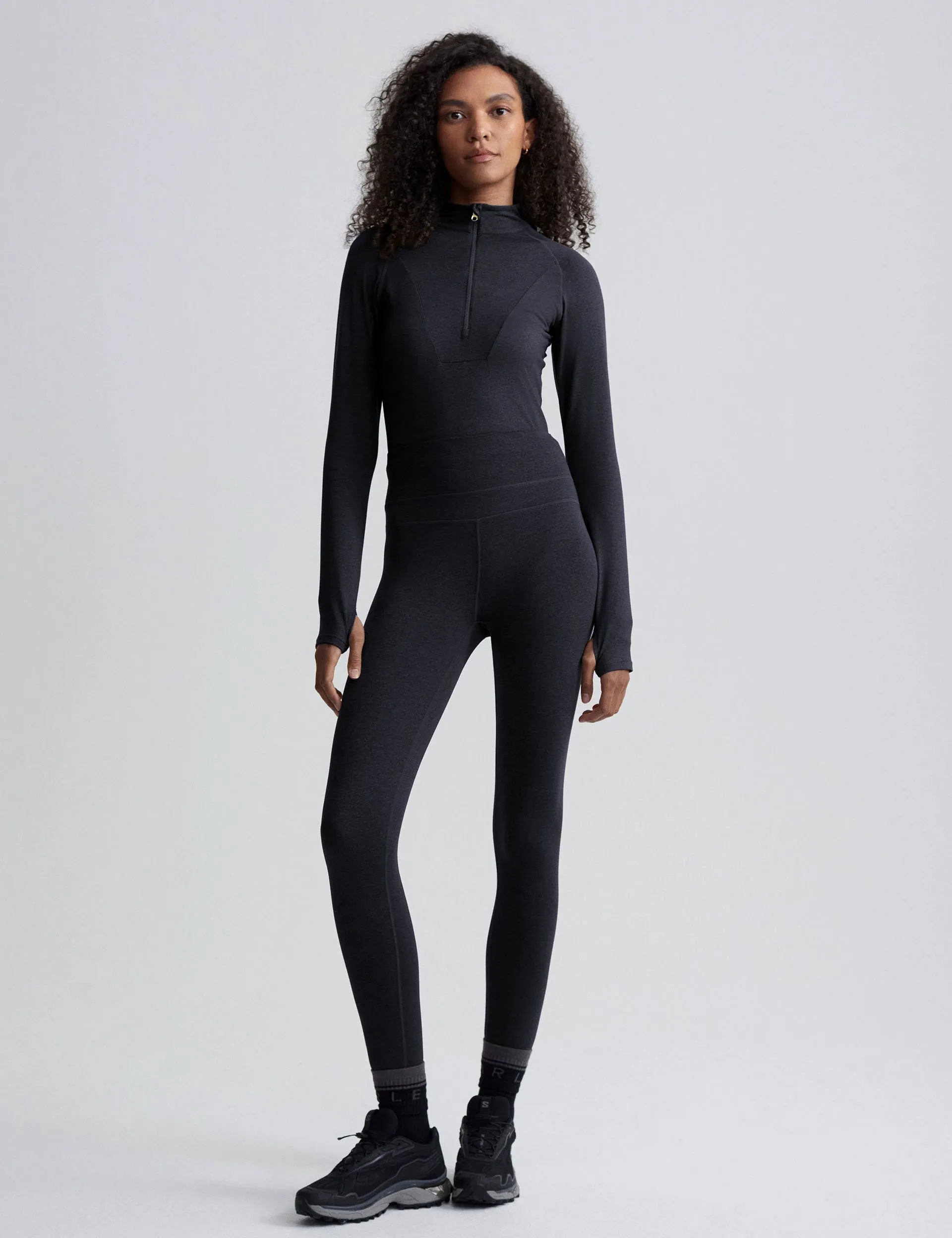 Always Warm Base Layer Legging 27.5" - Black Marl