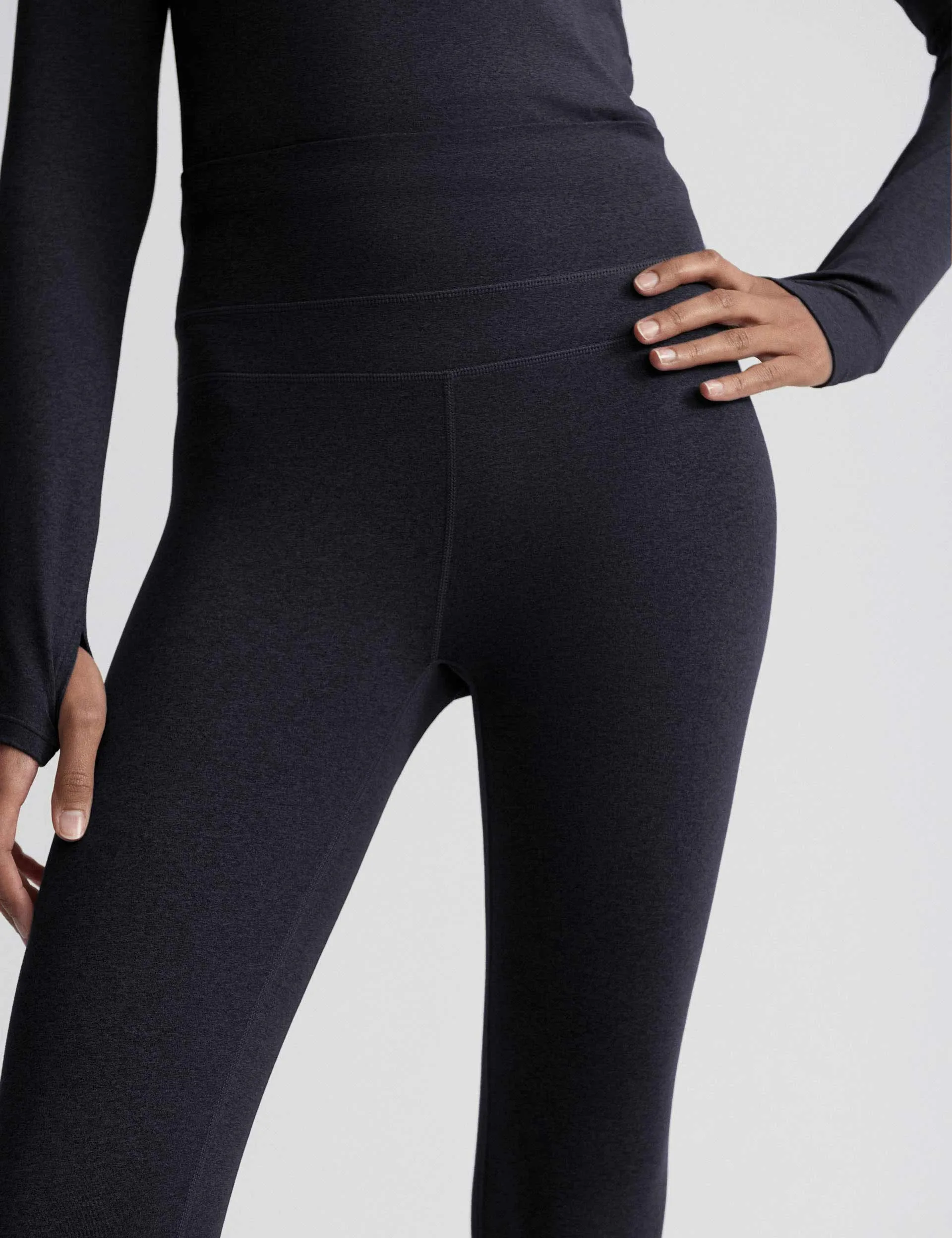 Always Warm Base Layer Legging 27.5" - Black Marl