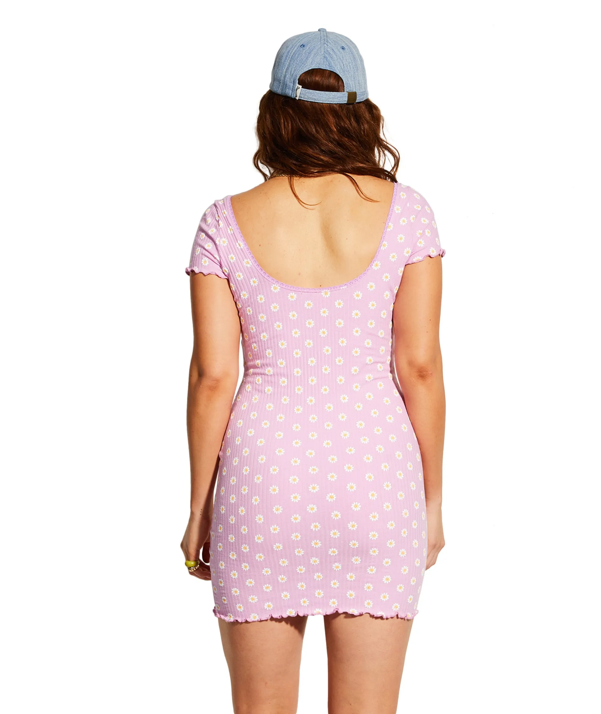 Billabong Have A Good Daisy Dress-Lady Lavender