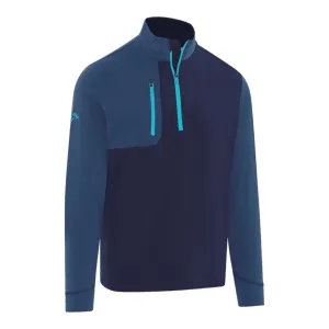 Callaway Aquapel Mixed Media 1/4-Zip Golf Top CGKFD015