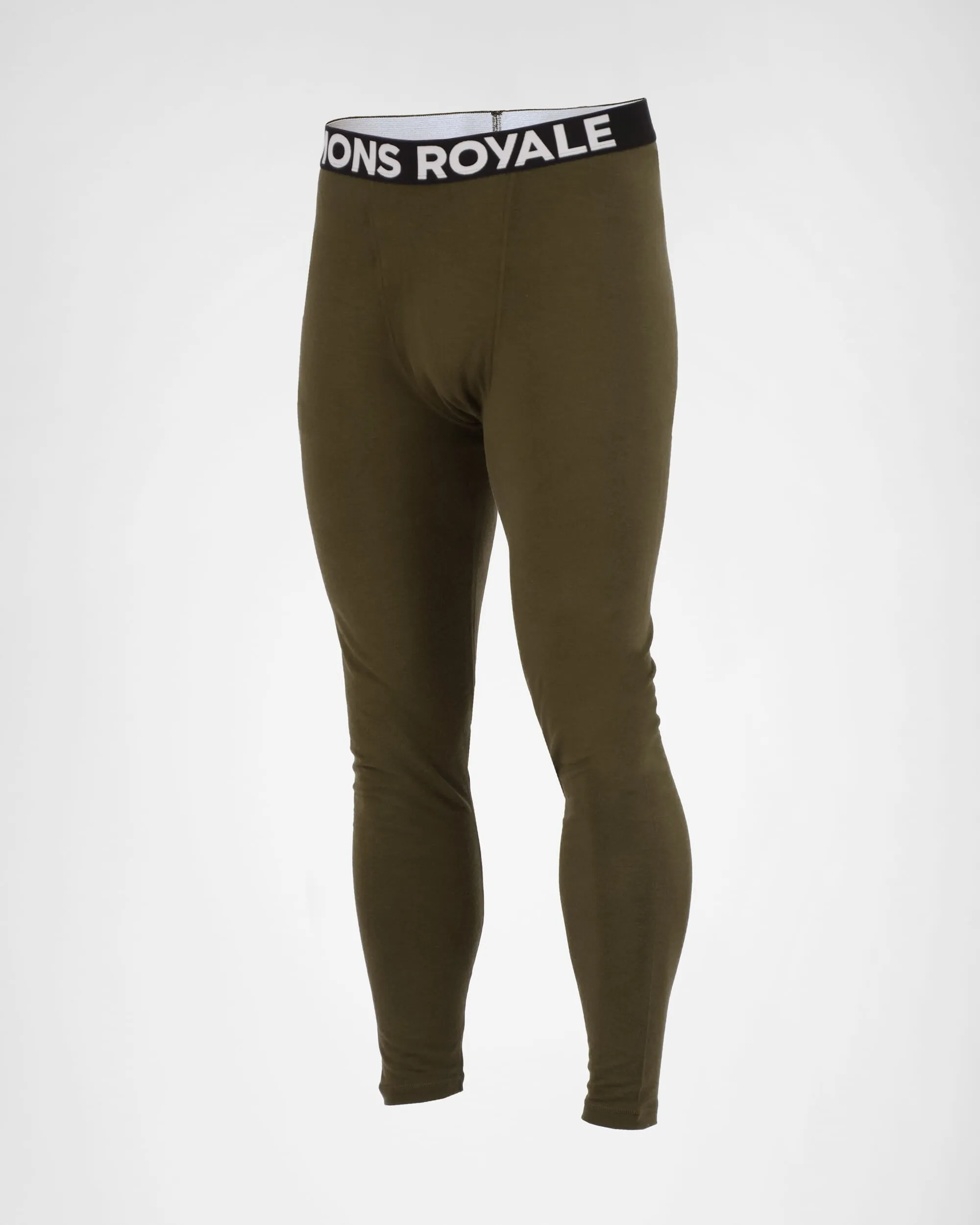 Cascade Merino Base Layer Legging - Dark Olive