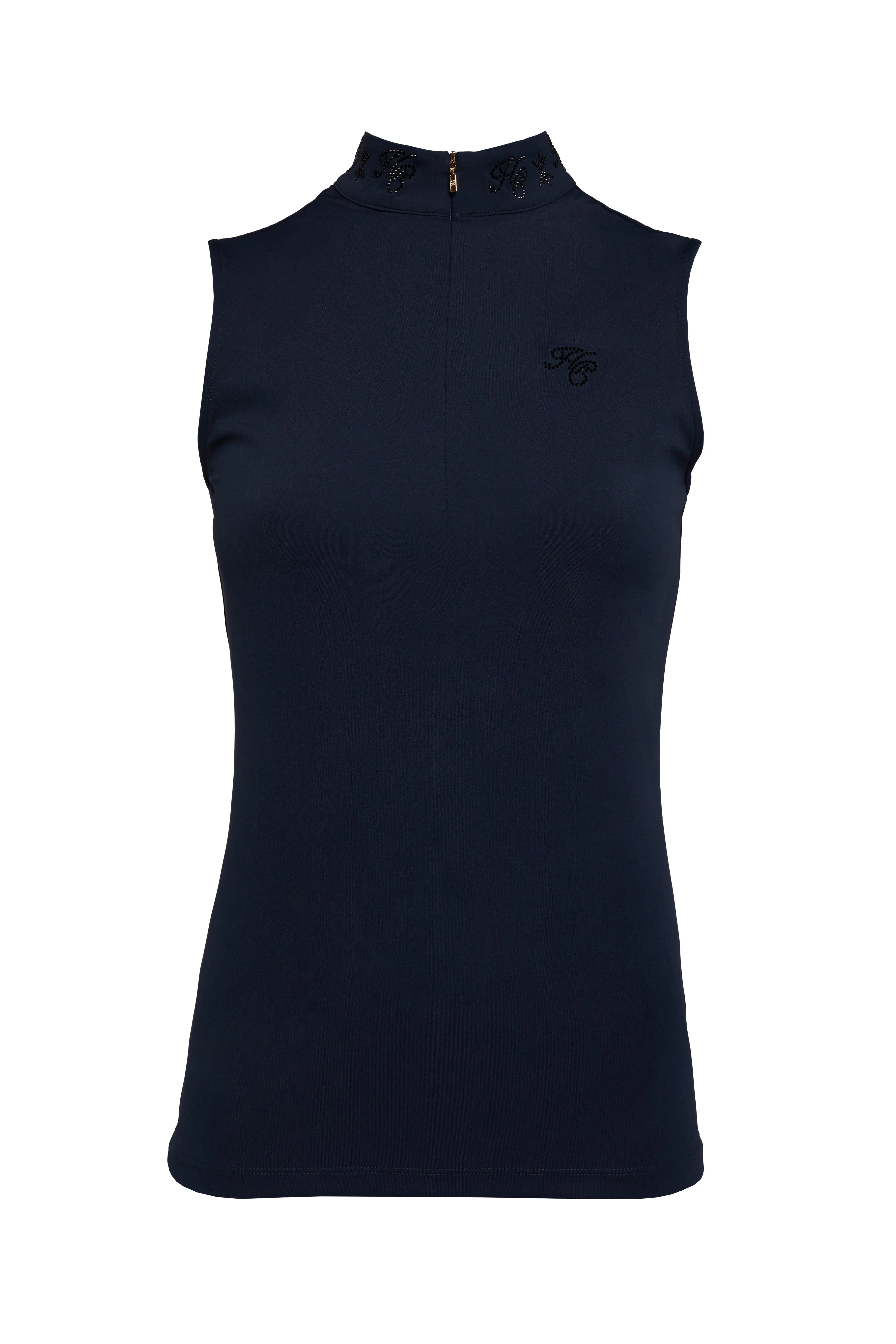 Crystal Sleeveless Base Layer (Ink Navy)