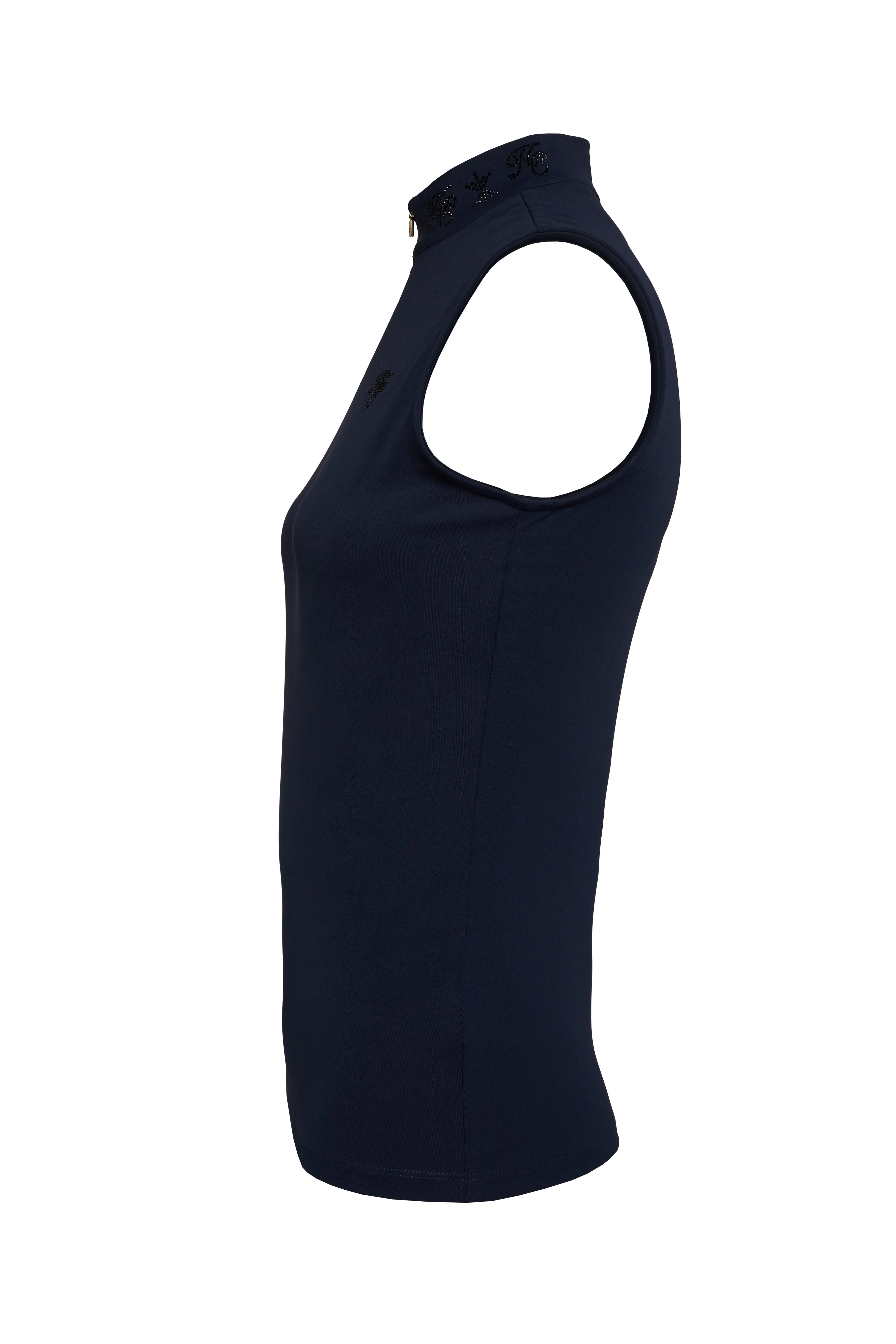 Crystal Sleeveless Base Layer (Ink Navy)