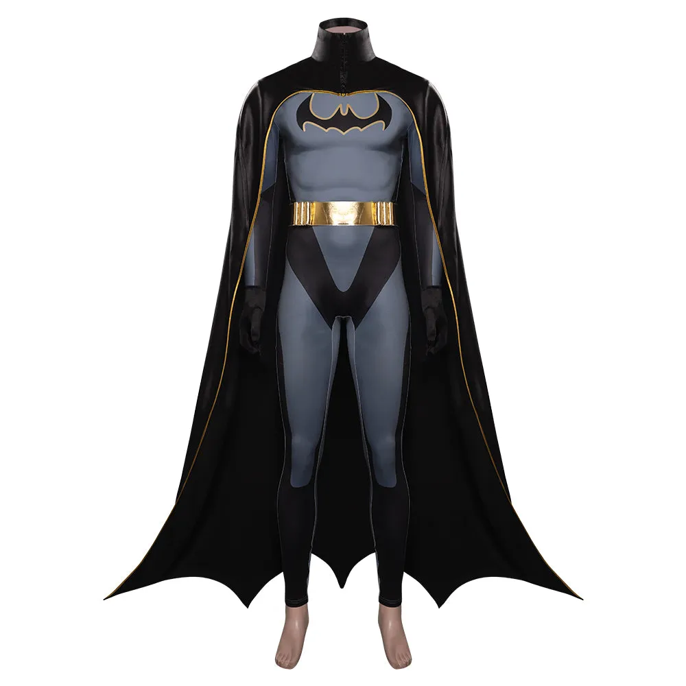 DC League of Super-Pets-Batman Cosplay Costume Jumpsuit Cloak  Outfits Halloween Carnival Suit