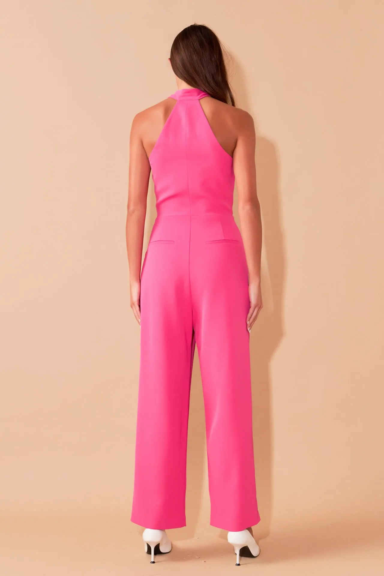 Endless Rose - Front Tie Strapless Jumpsuit