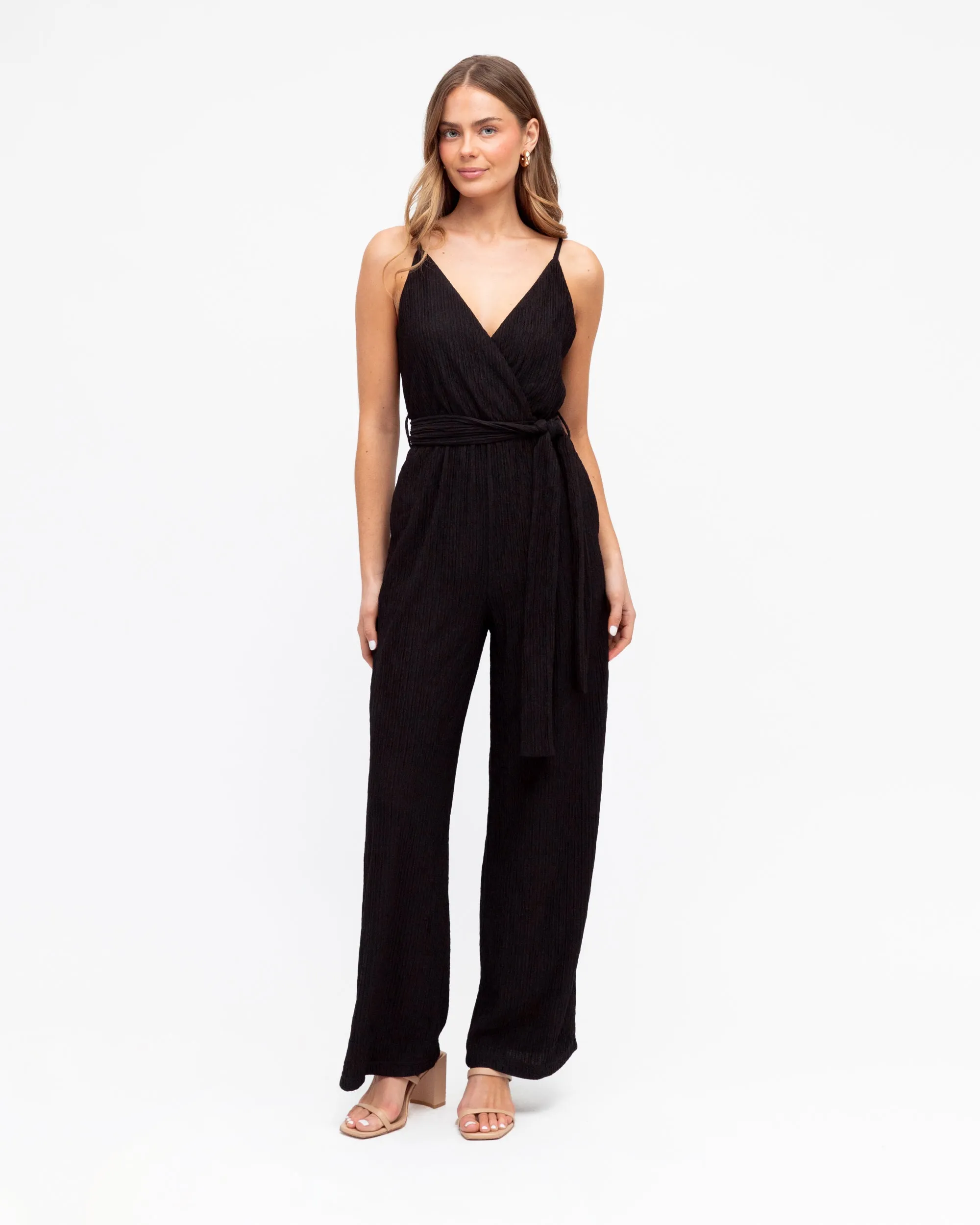 Glamour Jumpsuit Black