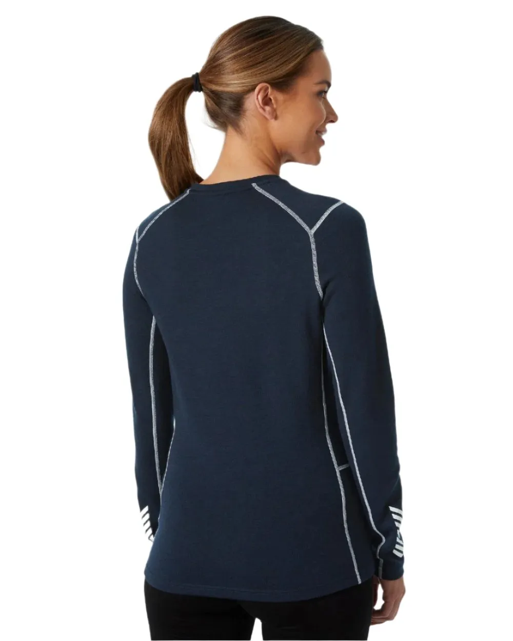 Helly Hansen Womens Lifa Merino Midweight Crew Base Layer