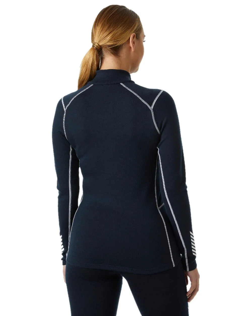 Helly Hansen Womens Lifa Merino Midweight Half-Zip Base Layer