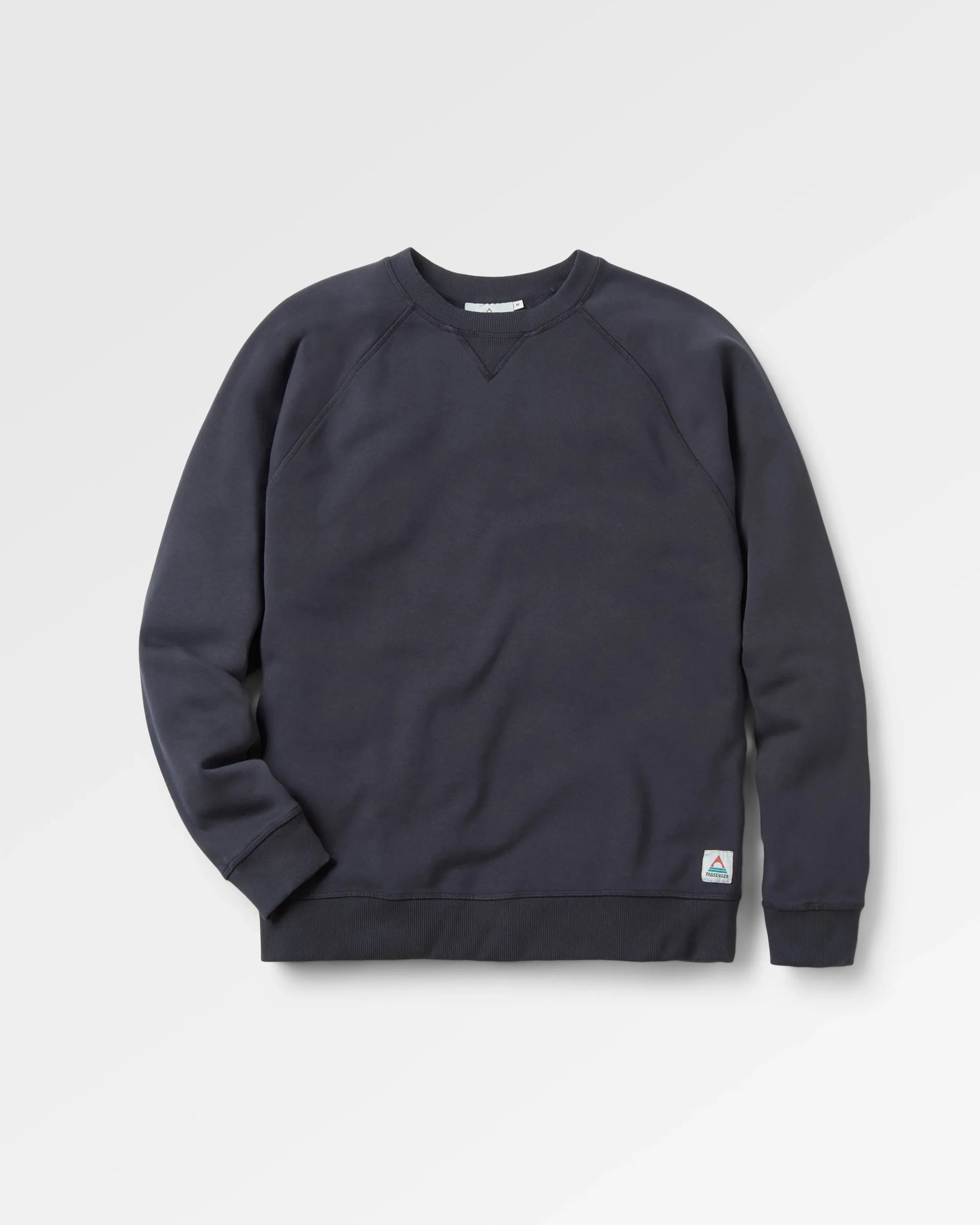 Heritage Recycled Cotton Sweatshirt - Black