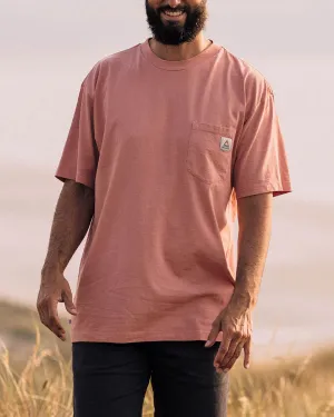 Heritage Recycled Relaxed Fit T-Shirt - Peach