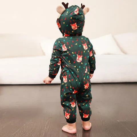 Hooded Reindeer Jumpsuit