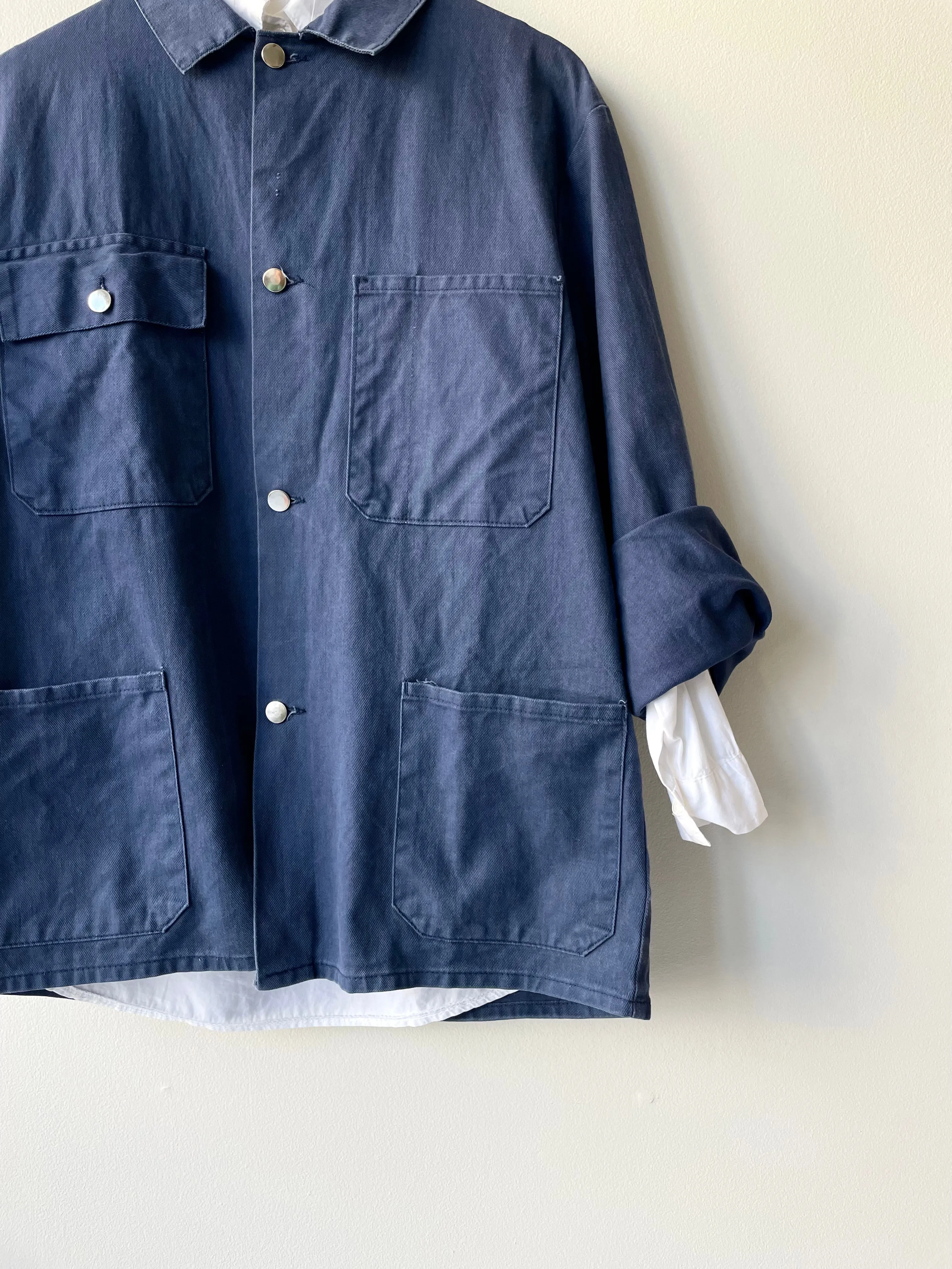 Indigo Twill Chore Jacket