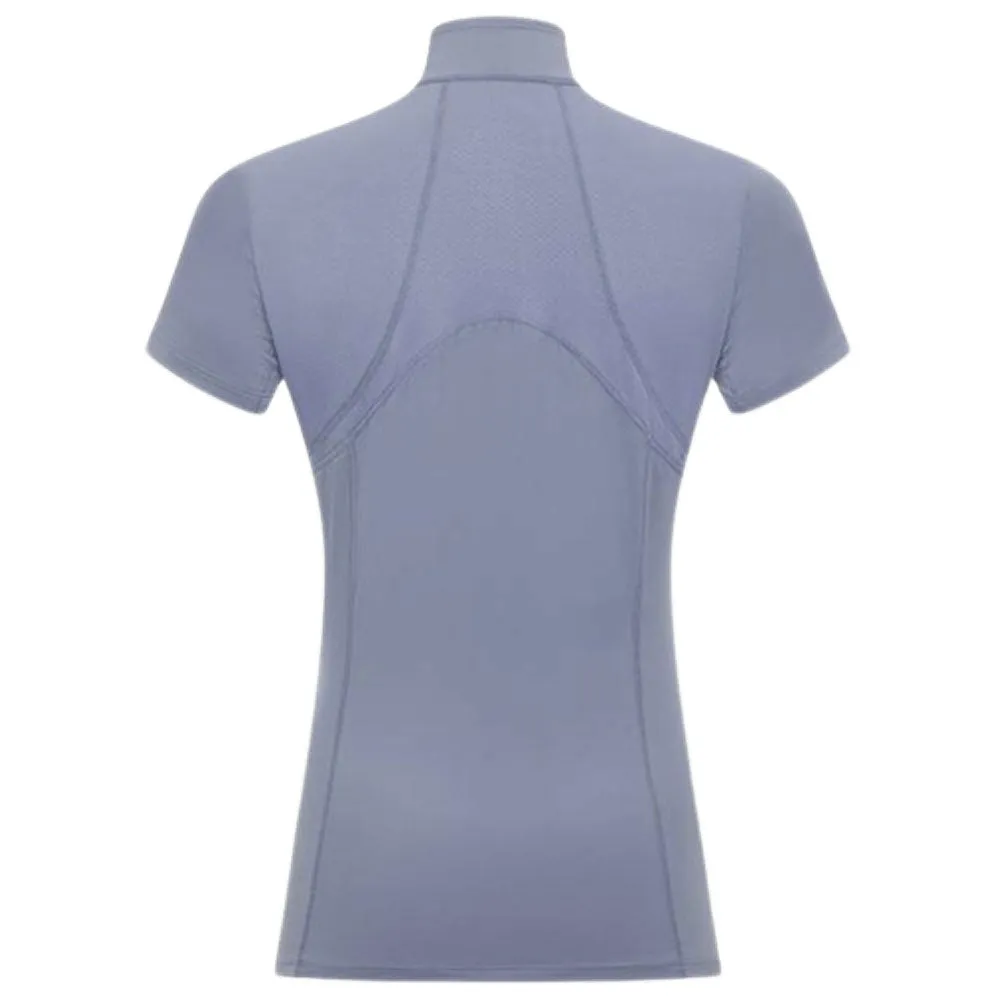 IT04455 LeMieux Ladies Mia Mesh Short Sleeve Base Layer - Jay Blue