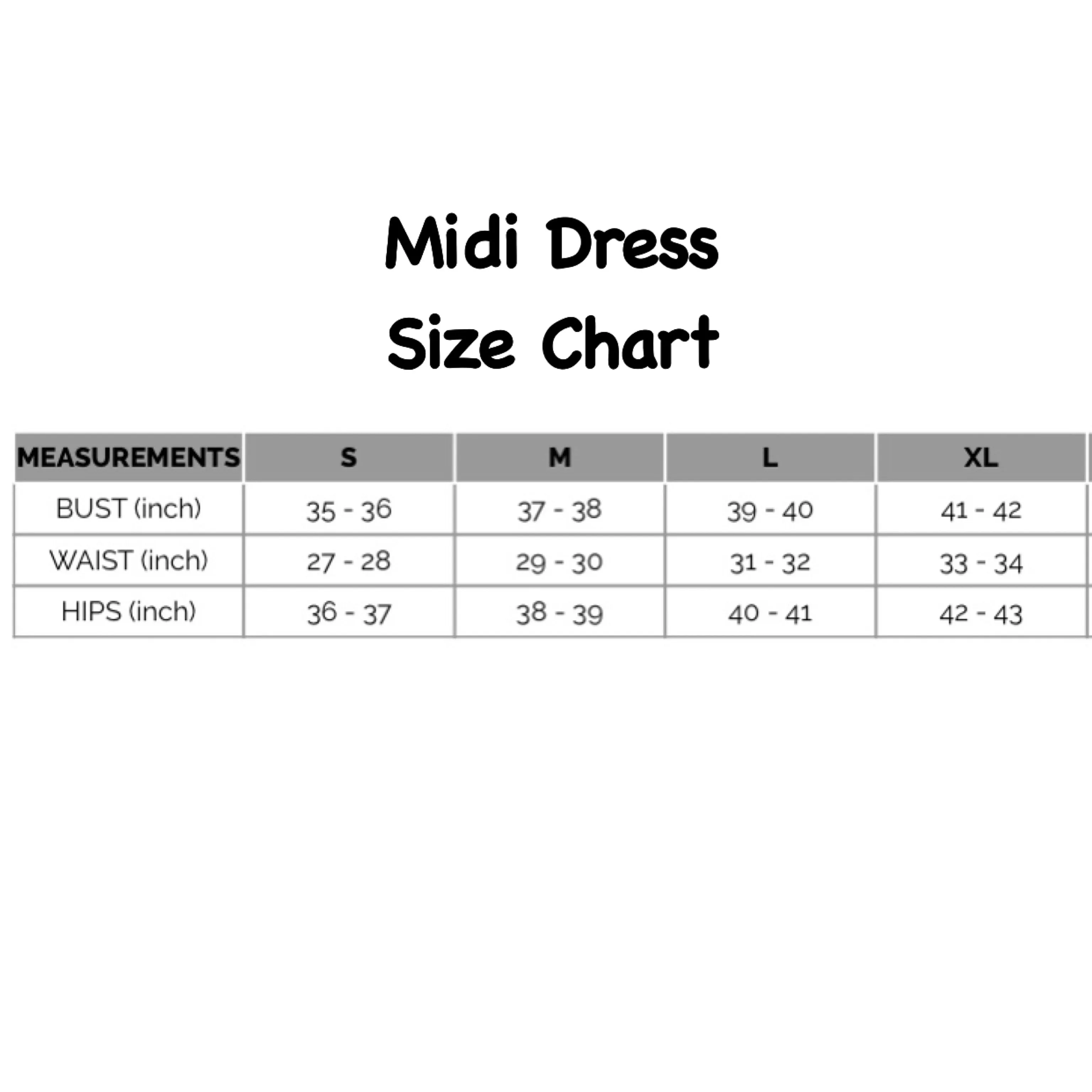 Large Midi Dress