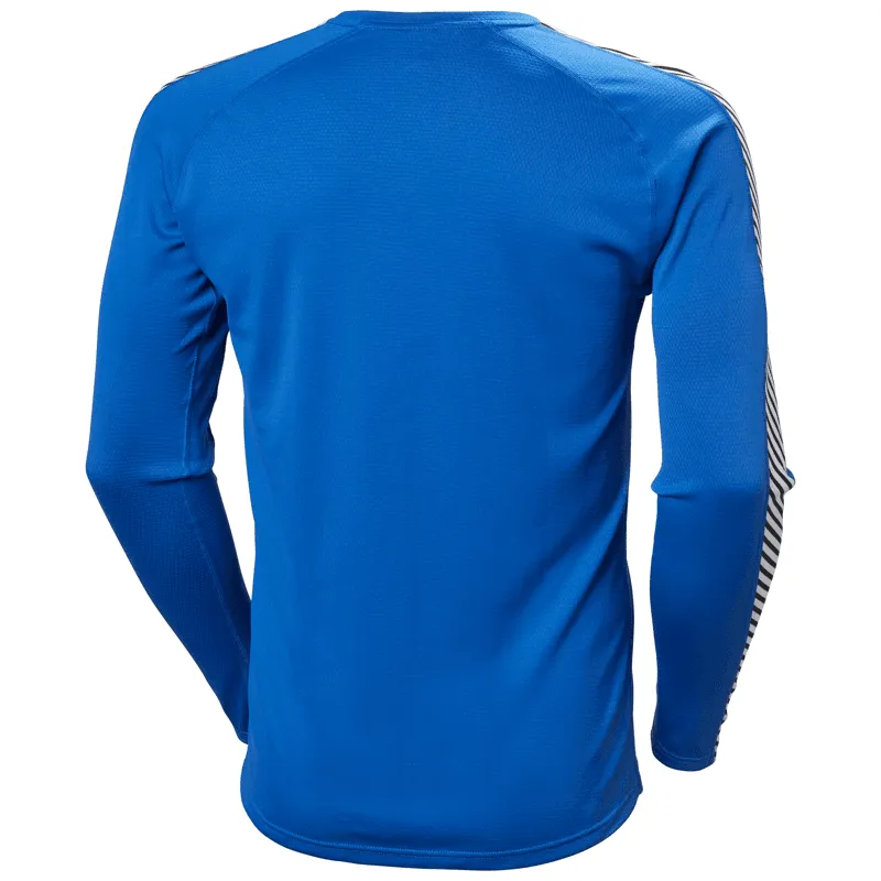 LIFA® ACTIVE Stripe Crew Base Layer - Cobalt