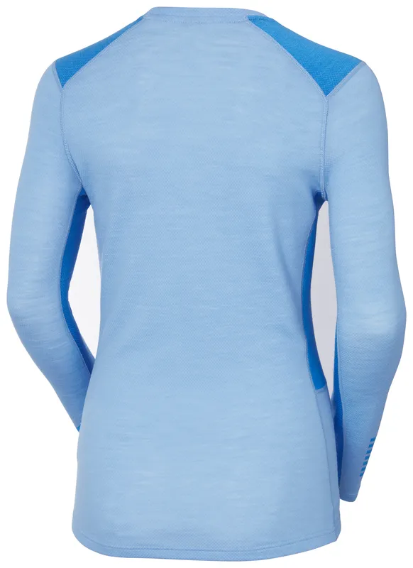 LIFA® Merino Crew Base Layer - Bright Blue