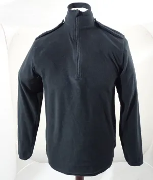 Lightweight Fleece Base Layer 1/4 Zip Black BLAFLC01N