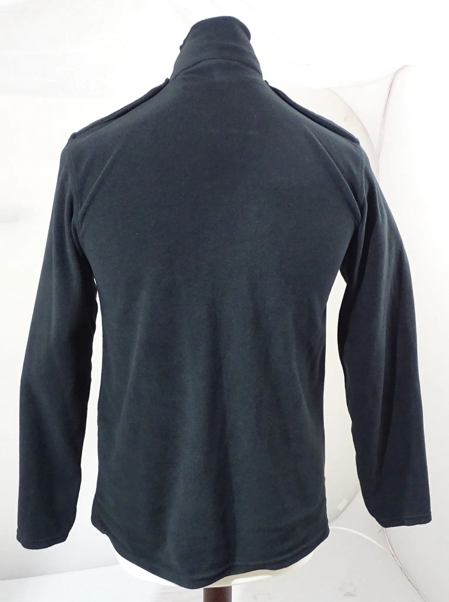 Lightweight Fleece Base Layer 1/4 Zip Black BLAFLC01N