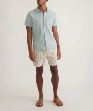 Marine Layer Men's Saturday Stretch Selvage Short 6"