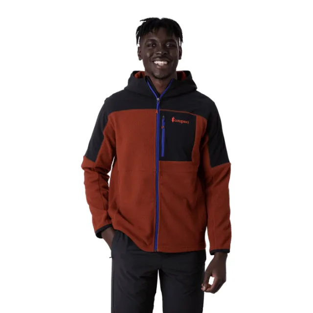 Men's Abrazo Hooded Full-Zip Fleece Jacket