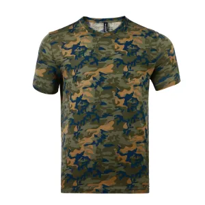 Men's Merino 170g Classic Short Sleeve T-Shirt Camo