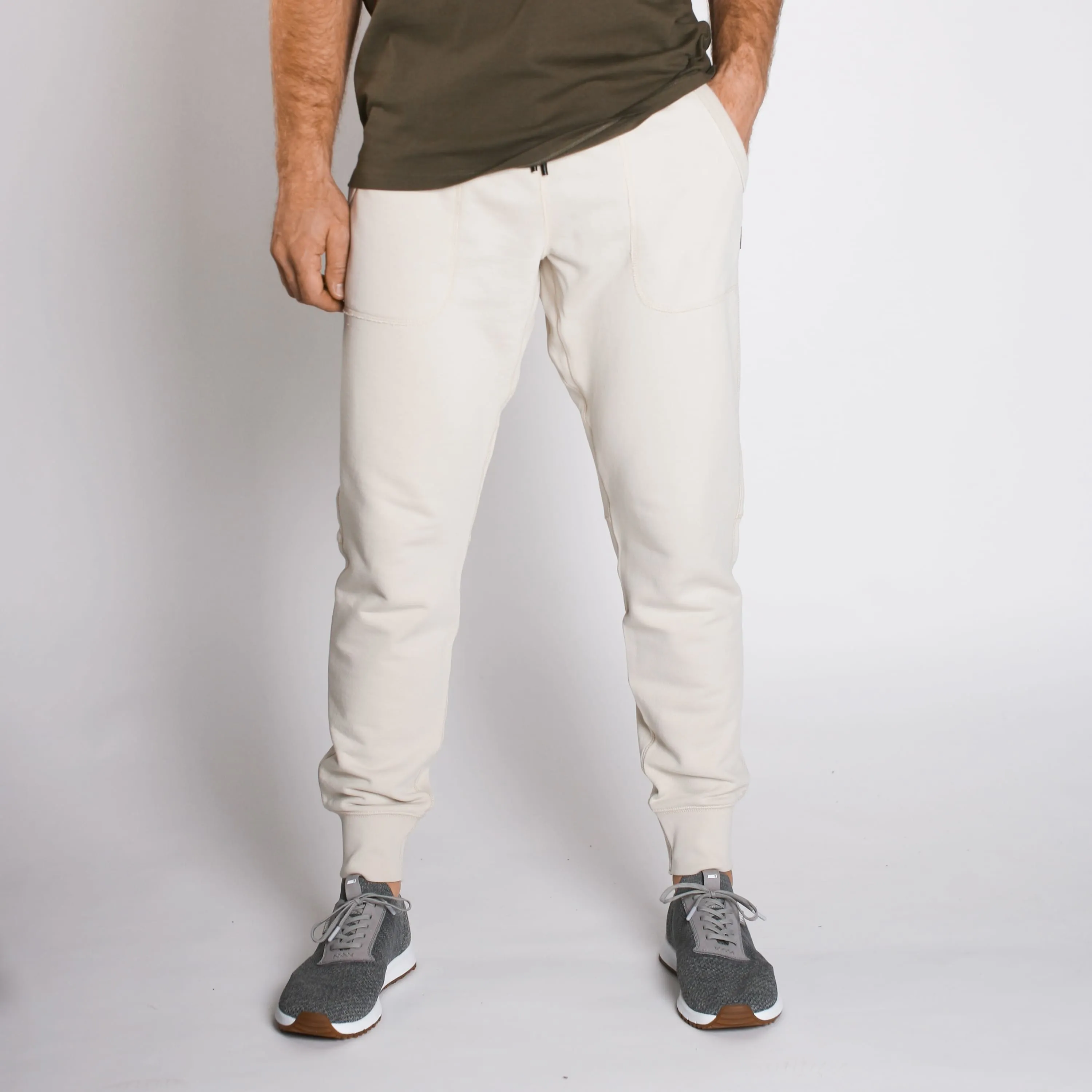 Mills Jogger Sweatpant Oatmeal