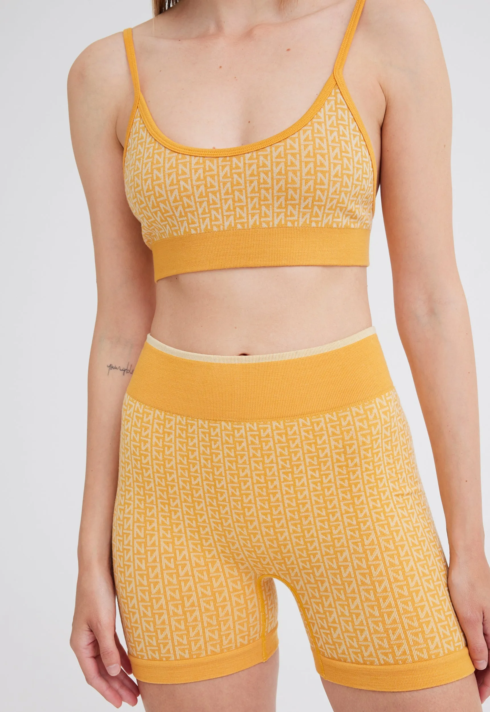 NAGNATA Neo Mini Short - Marigold Yellow