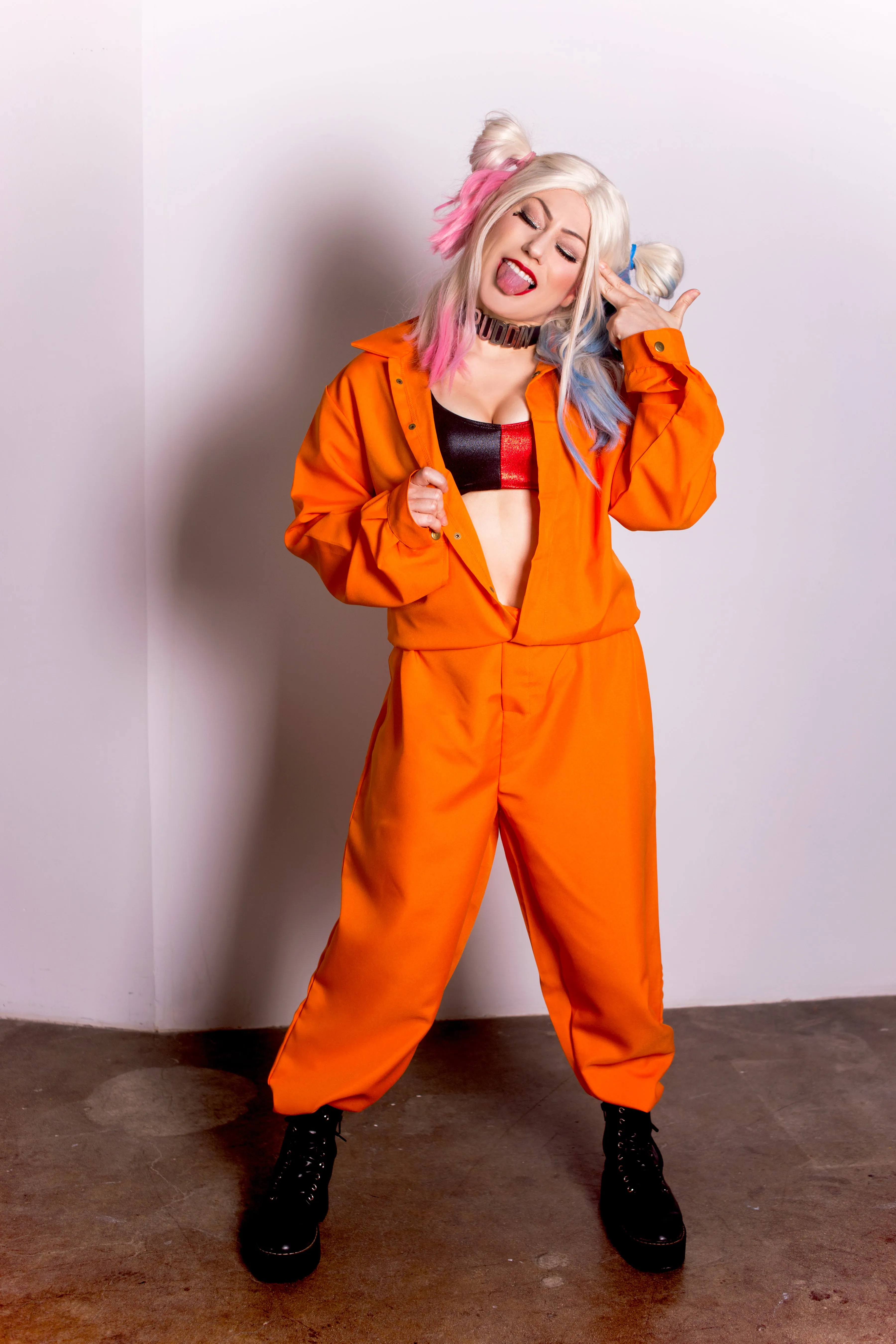 Orange Prison Jumpsuit Costume