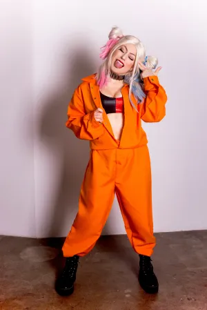 Orange Prison Jumpsuit Costume