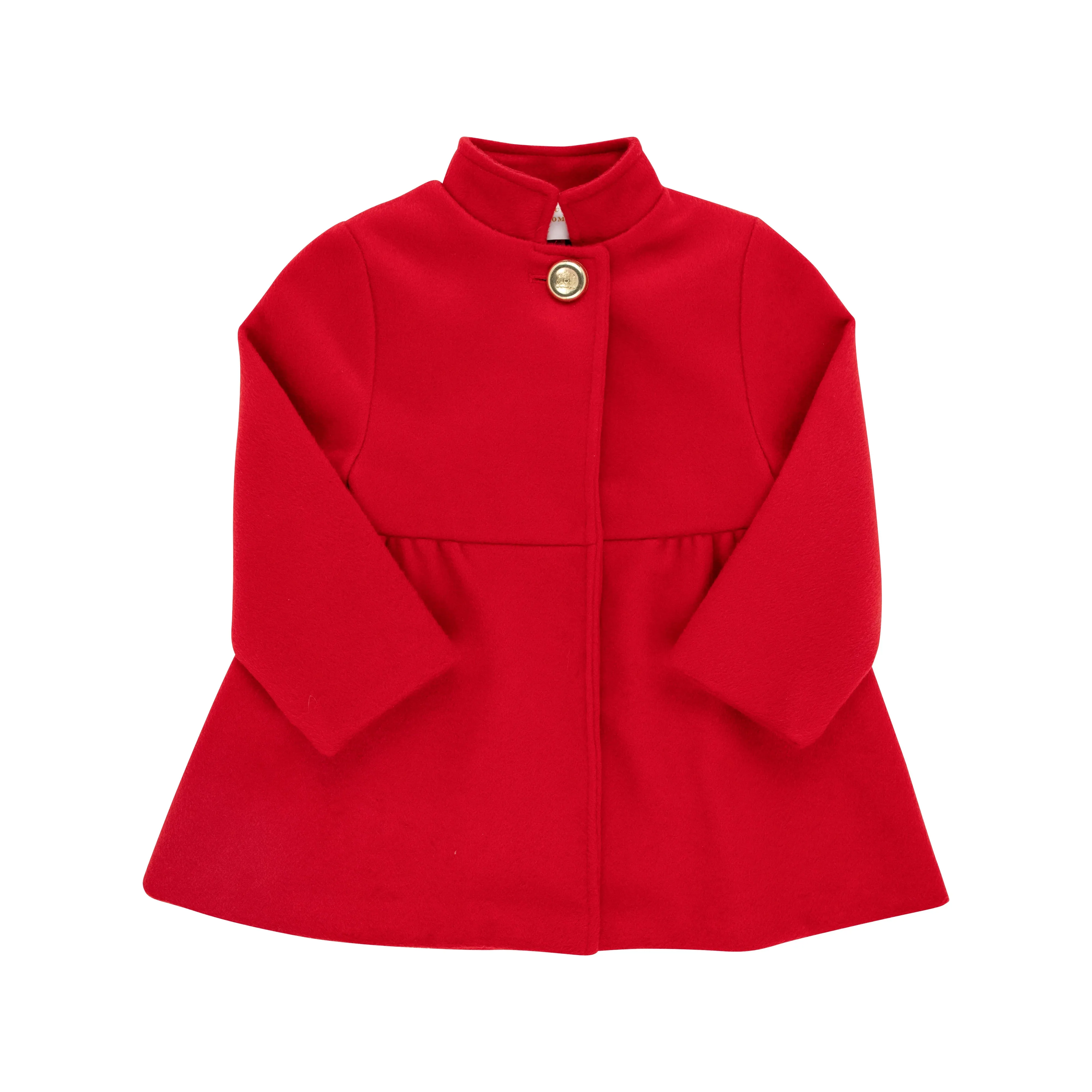 Penelope Peacoat Richmond Red with Nantucket Navy Lining