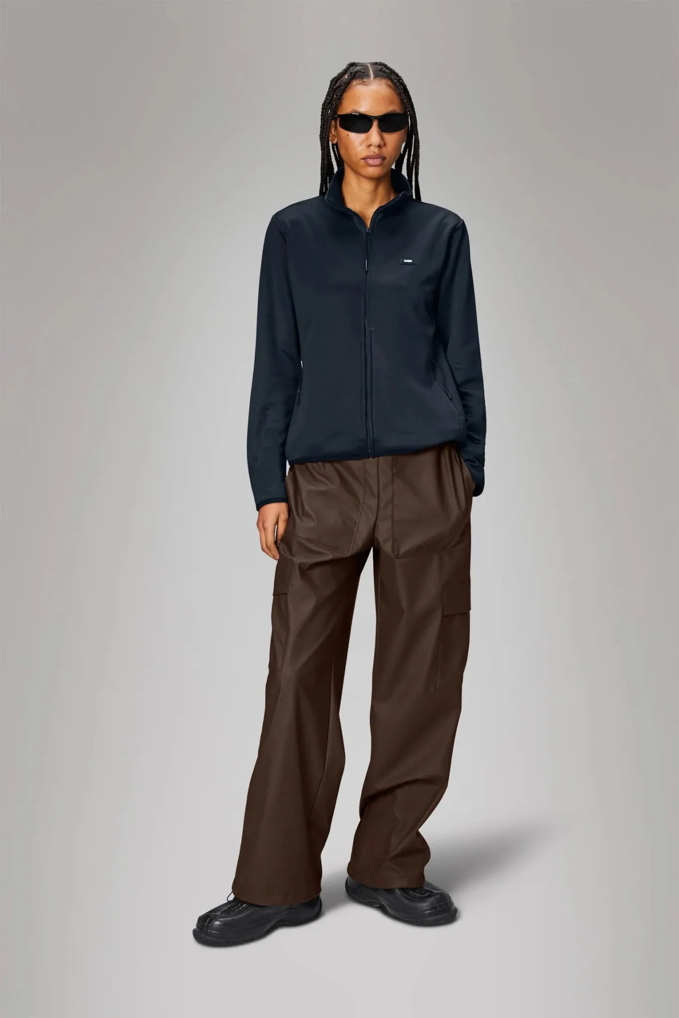 RAINS SINTRA Fleece Curve Jacket