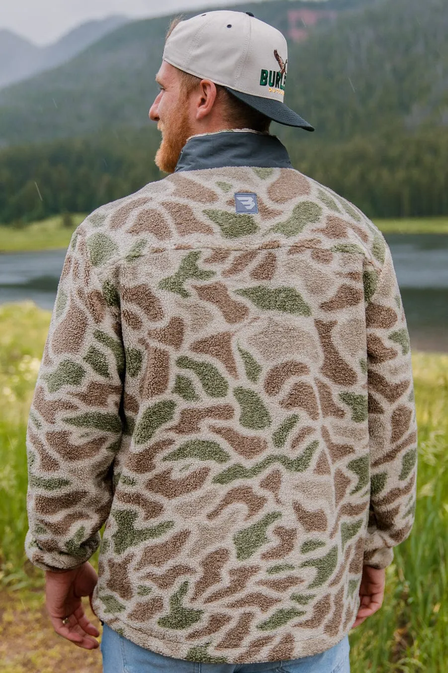 Sherpa - Quarter Zip - Alpine Camo