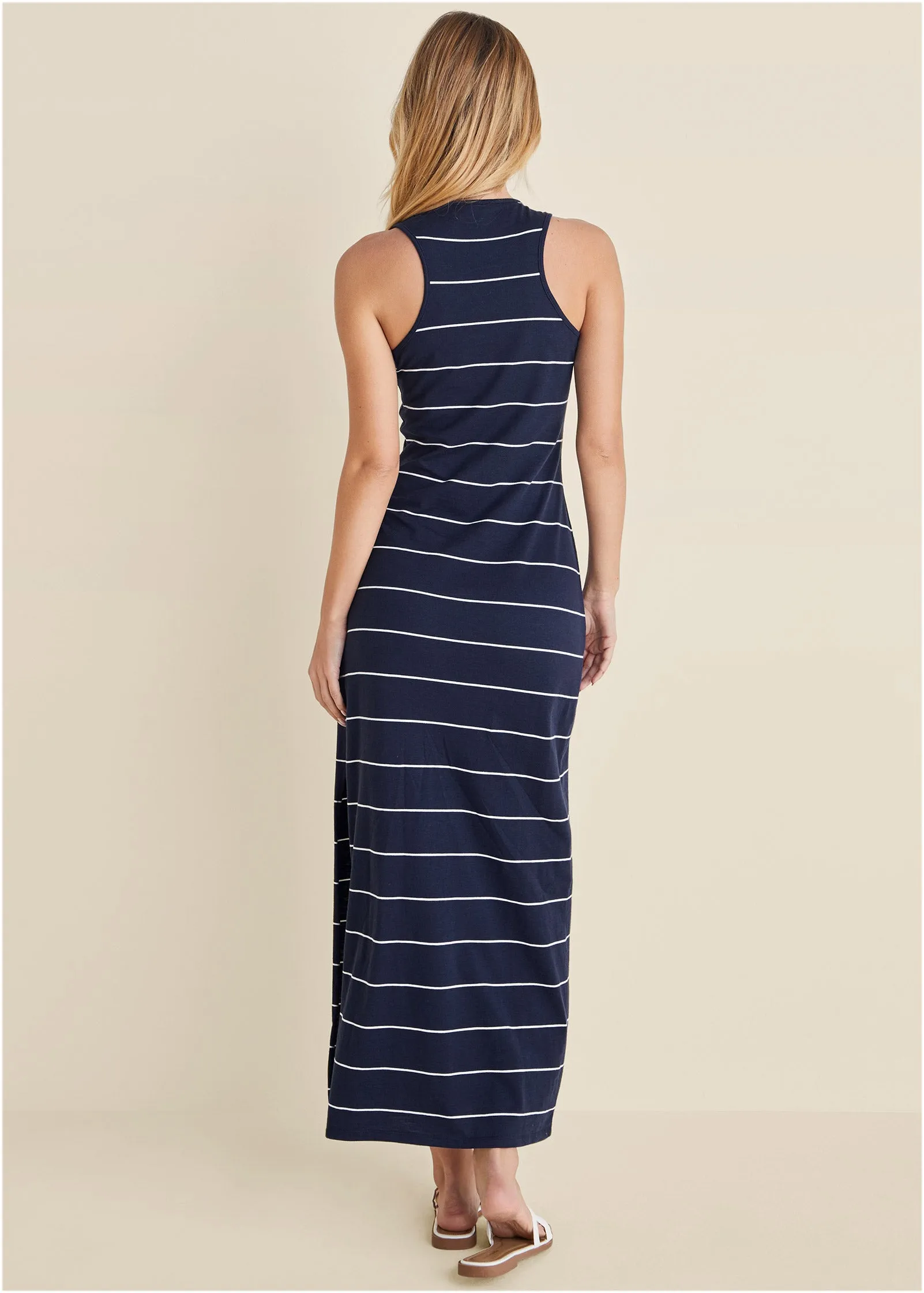 Tank Maxi Dress - Peacoat Combo