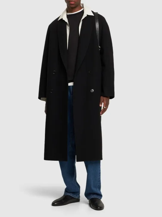 The Row   Ferro double felted wool coat 