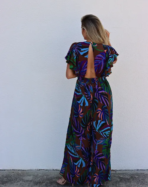 Toupie Print Jumpsuit