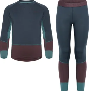 Urberg Juniors&#x27; Tree Base Layer Set Blue Nights | Buy Urberg Juniors&#x27; Tree Base Layer Set Blue Nights here | Outnorth