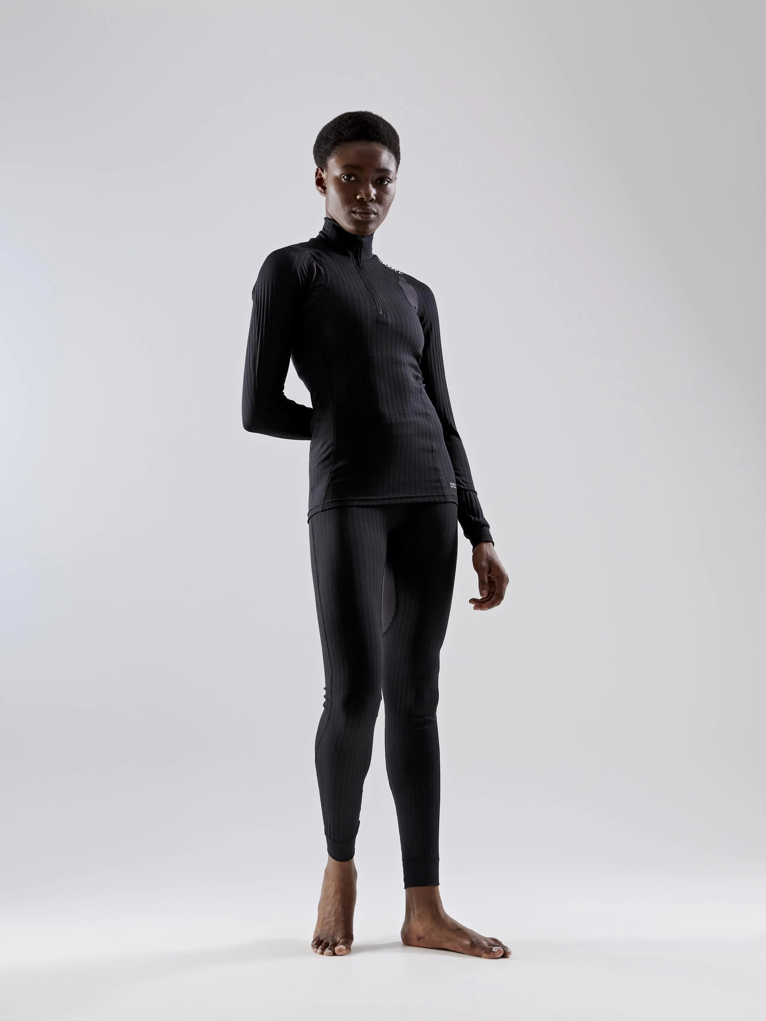 WOMEN'S ACTIVE EXTREME X ZIP BASELAYER