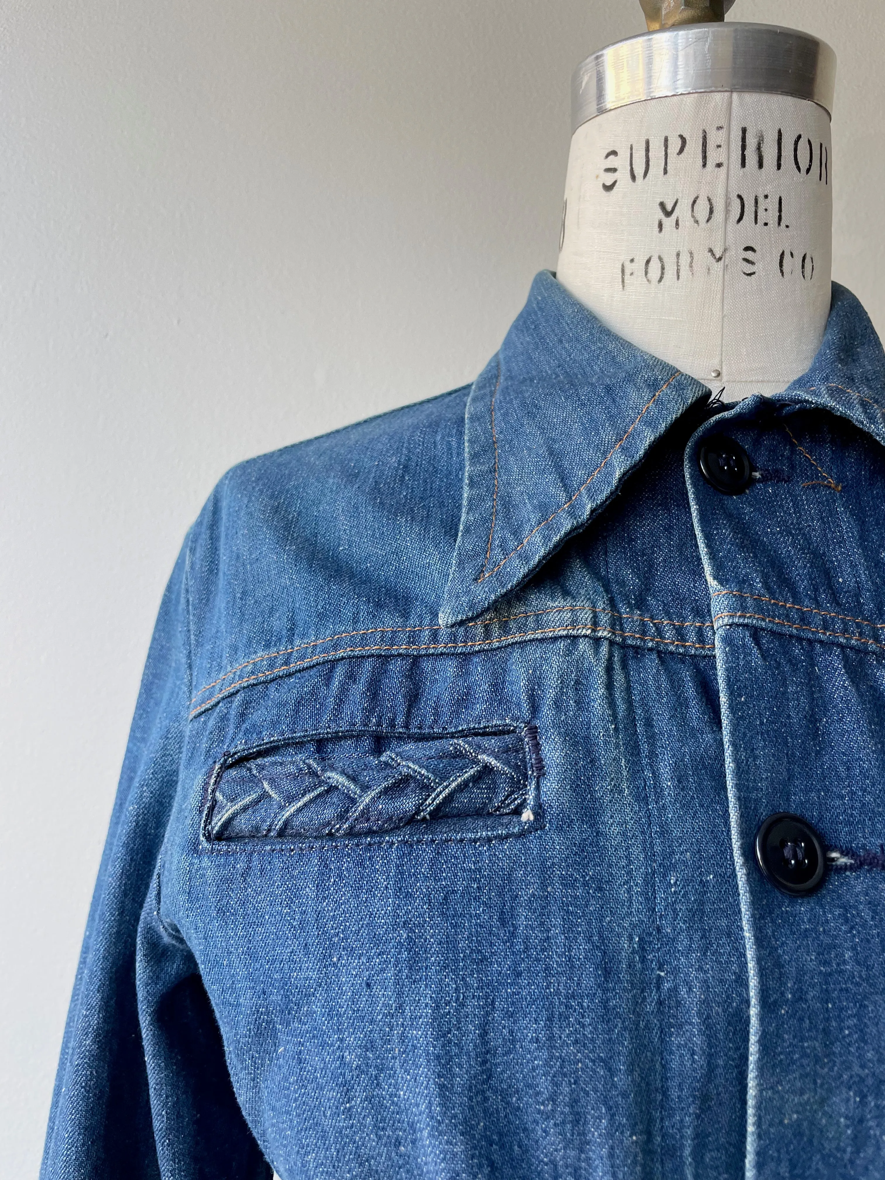 Wrangler Braided Denim Jacket