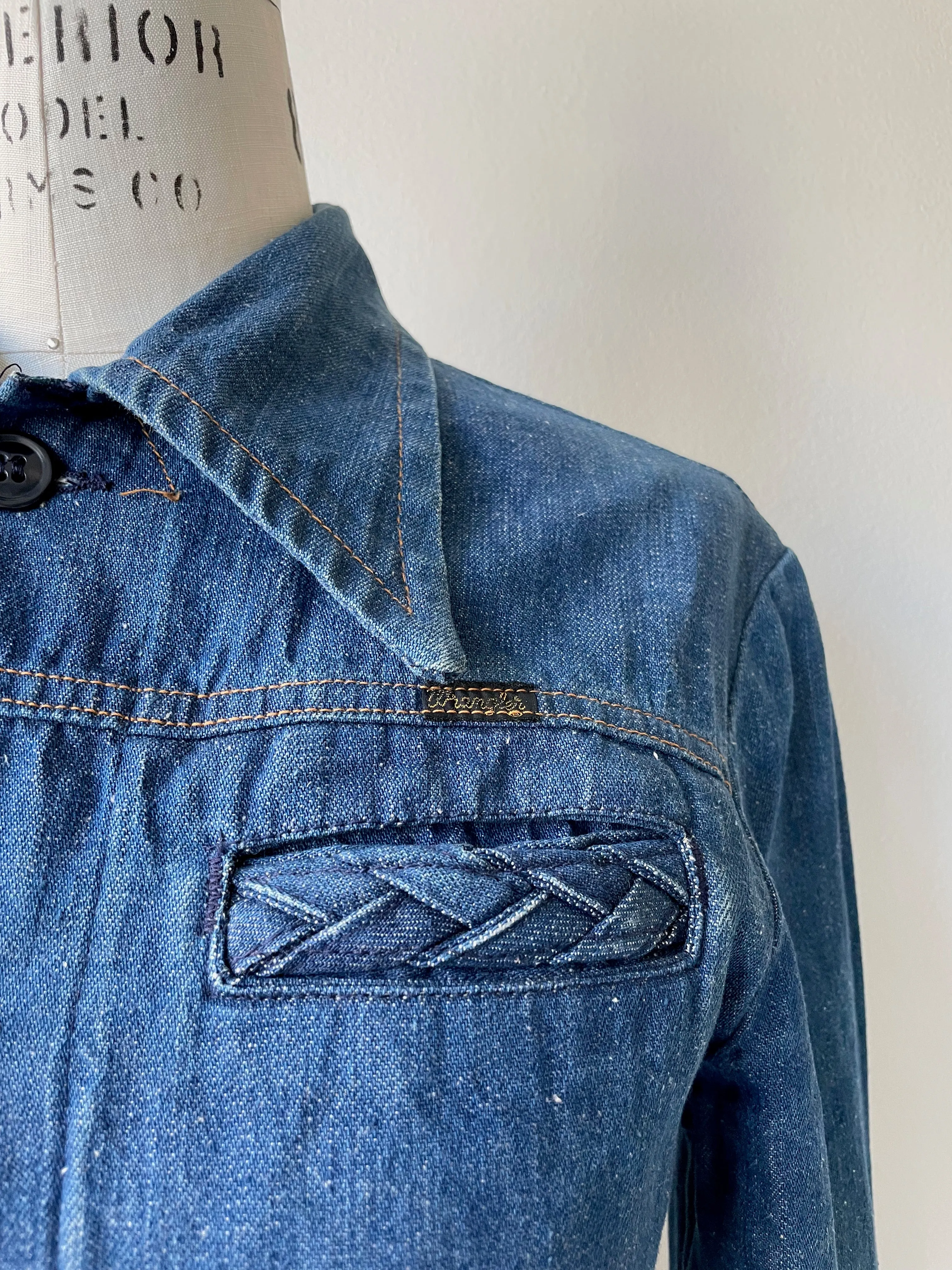 Wrangler Braided Denim Jacket