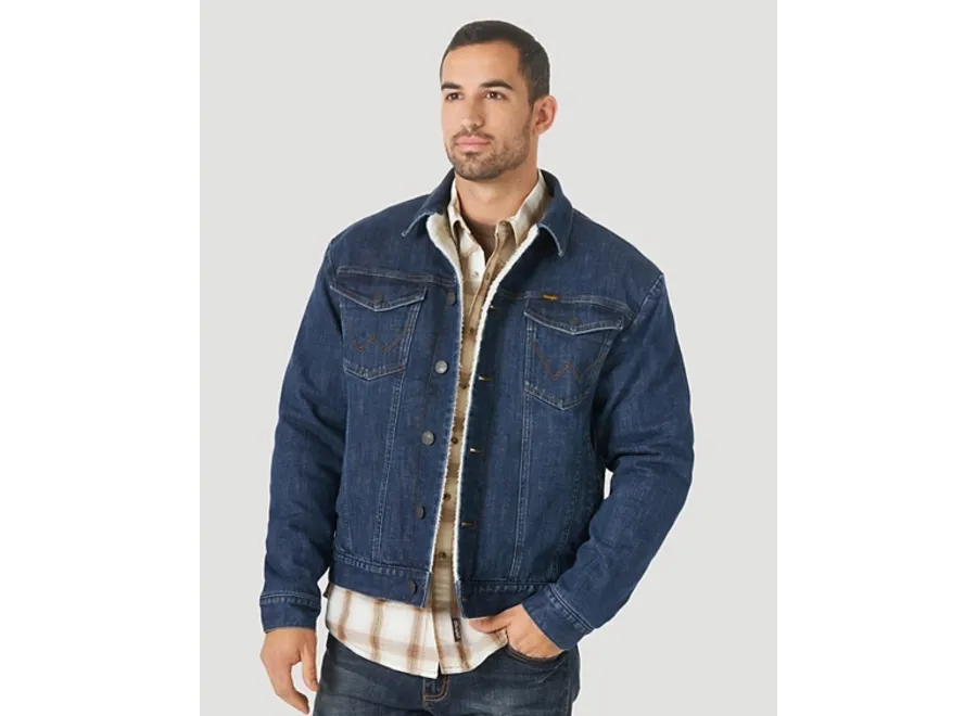 Wrangler Denim Sherpa Jacket