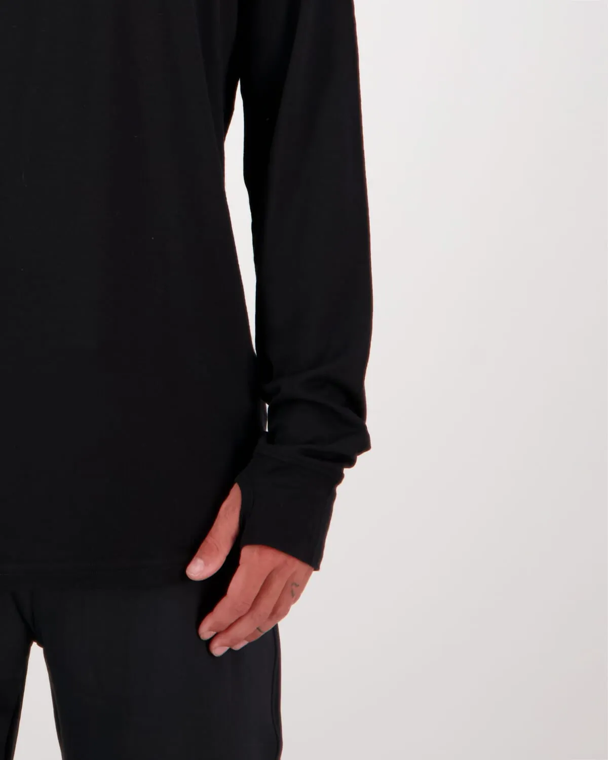 Yotei Merino Classic Long Sleeve - Black