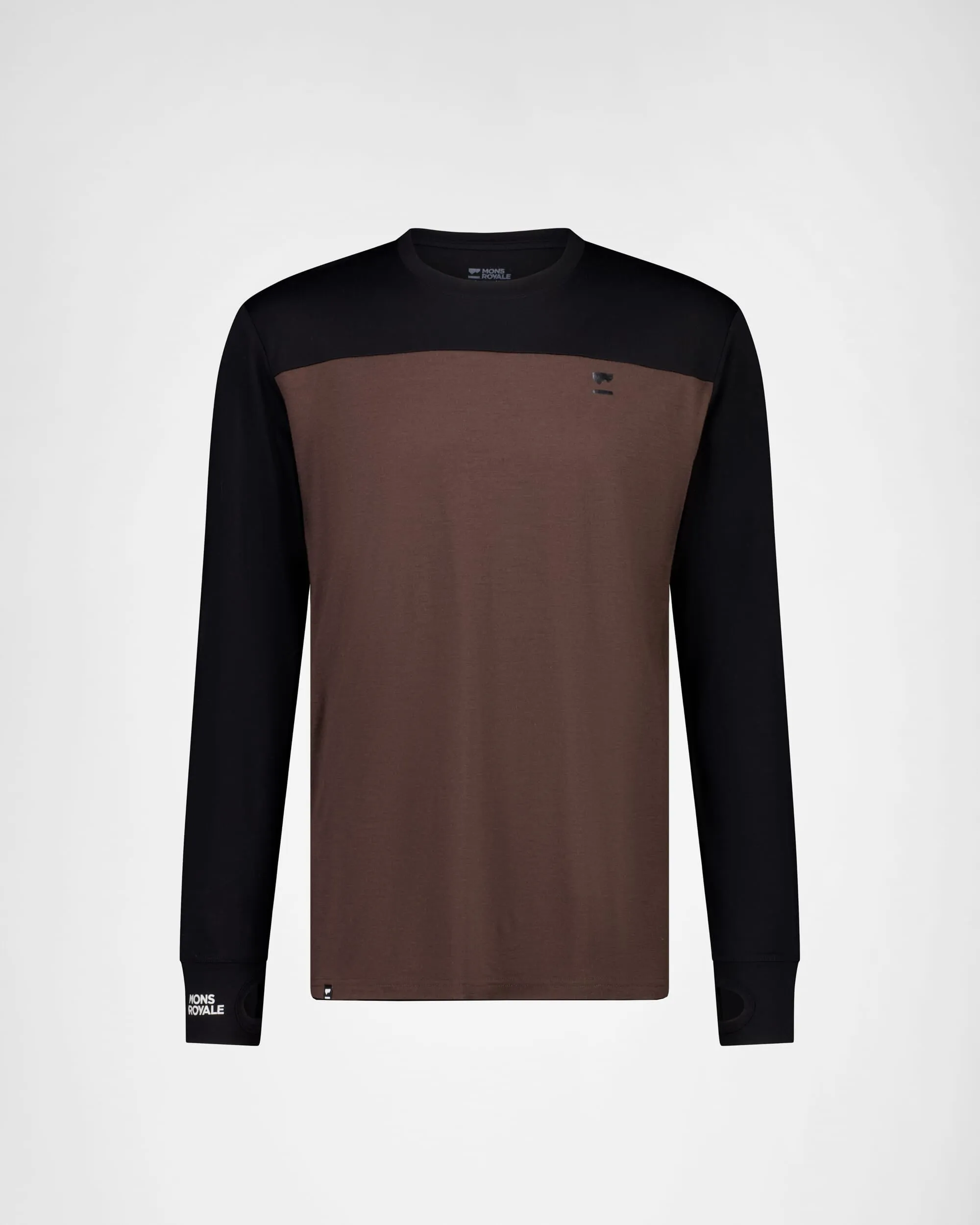 Yotei Merino Long Sleeve - Cedar / Black