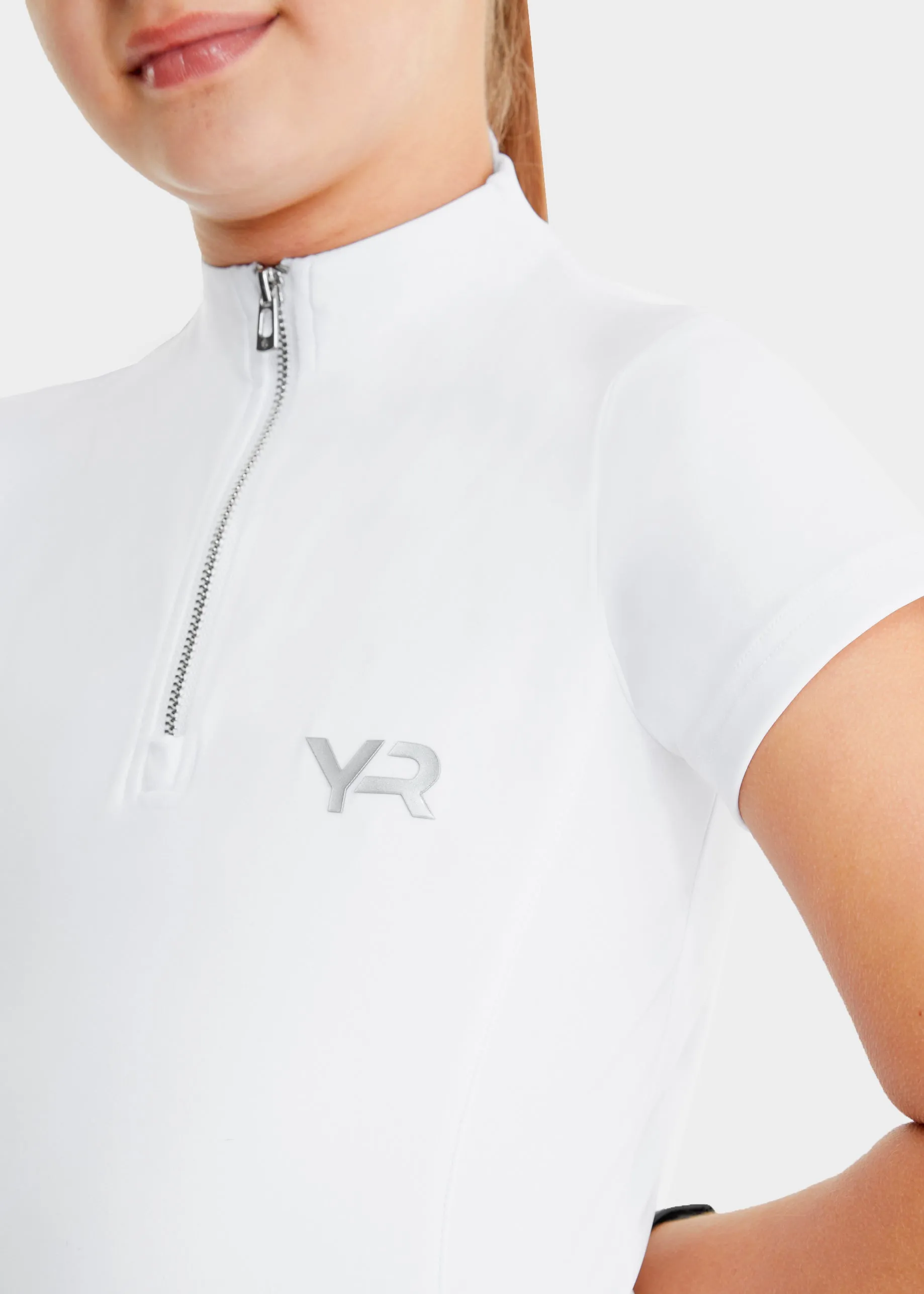 YR White Short Sleeve Base Layer